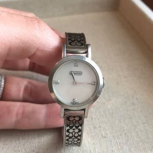 Silver Women’s Coach Watch